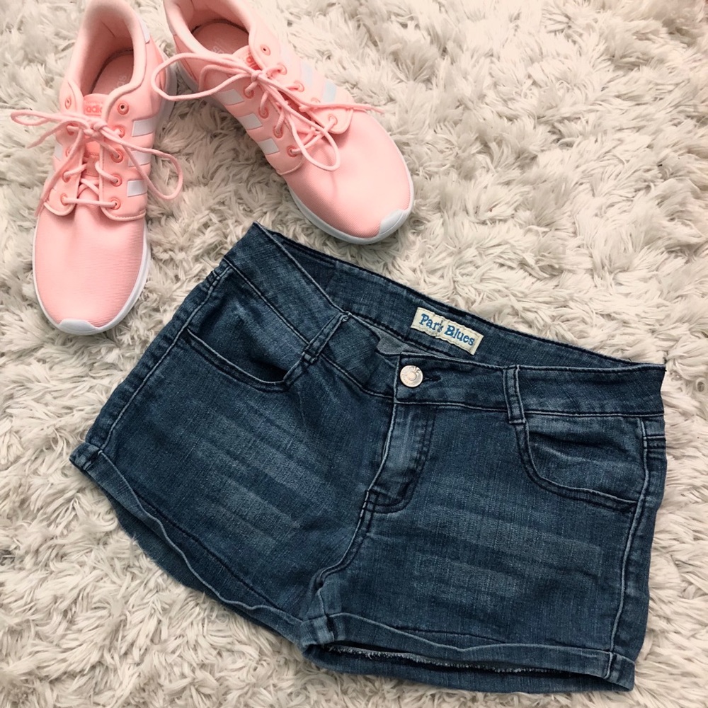 Denim Shorts (shoes not included)